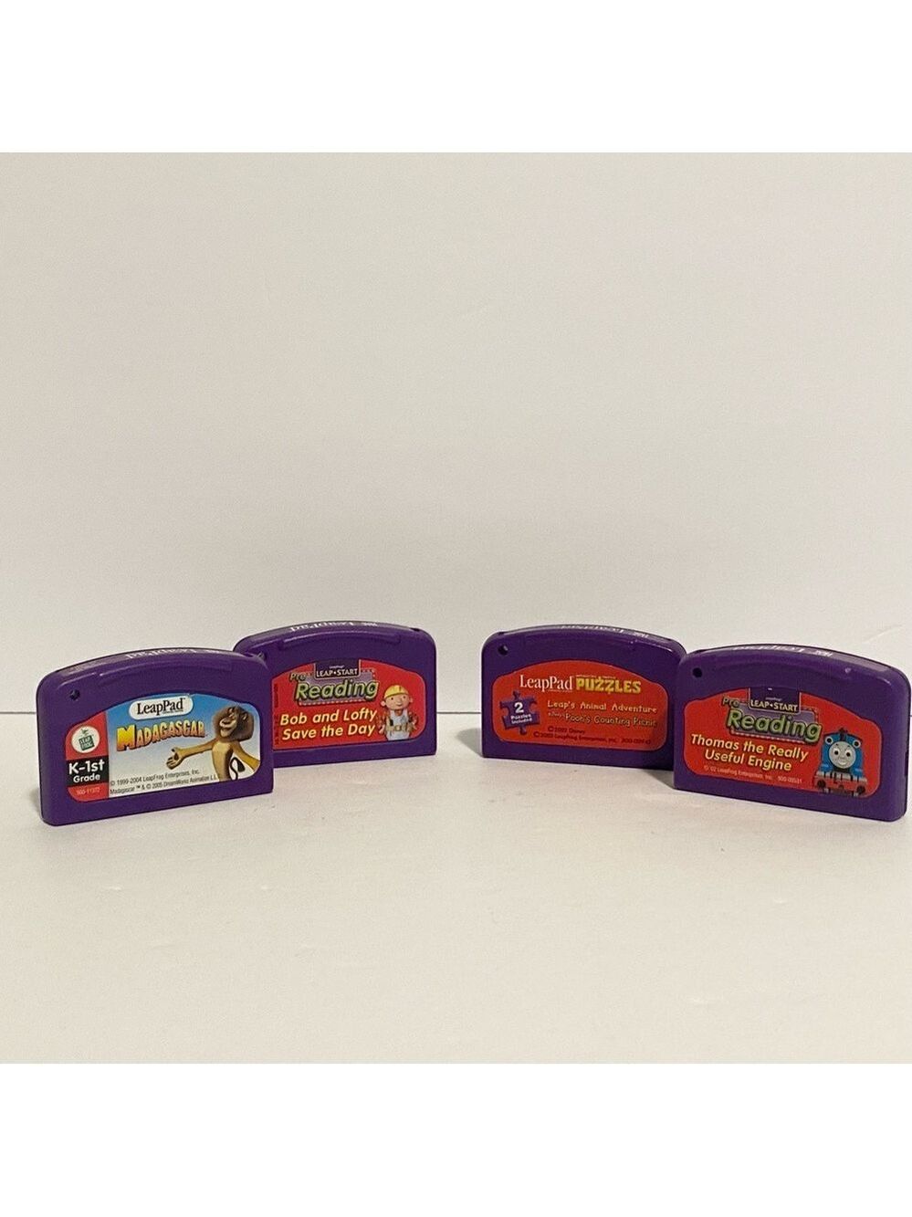 LEAP FROG Learning System Purple Lot of 4